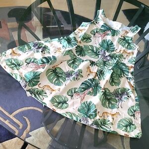 NWOT Tropical Animal Print Dress ❤️